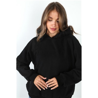 Худи женское ХЖ-001 (Черный)
