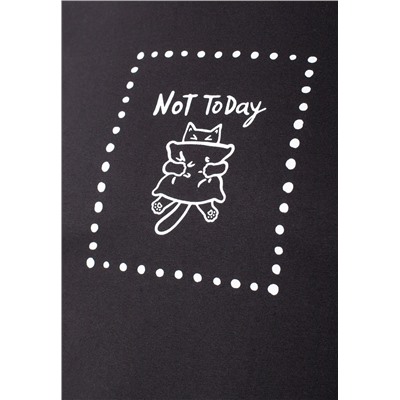 Футболка с принтом свободная эластичная из премиального хлопка