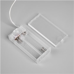 Светодиодная фигура «Сердце» 29×25×6 см, 20 LED, батарейки AAx2 (не в комплекте), свечение теплое белое