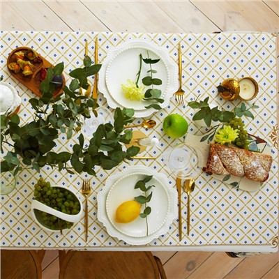 Скатерть «Этель» Classic, 150×110 см ±3 см с ВГМО, 100% хлопок, саржа 190 г/м²