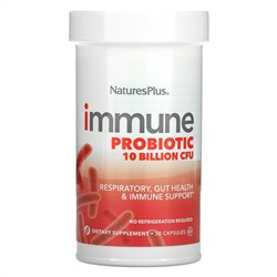 Nature's Plus, Immune Probiotic, 10 Billion CFU, 30 Capsules
