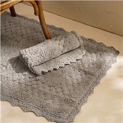Коврики SL Home, 2 шт., 60×73 см, 68×107 см, серые
