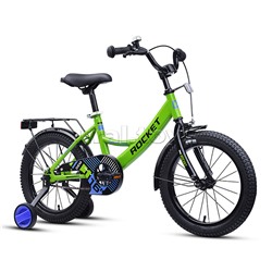 Велосипед 16" Rocket Gem, цвет зеленый