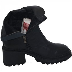G-E2390 черн Ботинки деми женские (36-40)/8