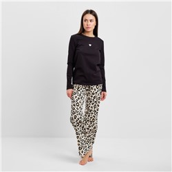 Пижама женская (лонгслив, брюки) KAFTAN Style, размер 40-42