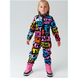 Комбинезон трикотажный для девочек