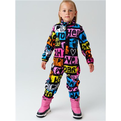 Комбинезон трикотажный для девочек