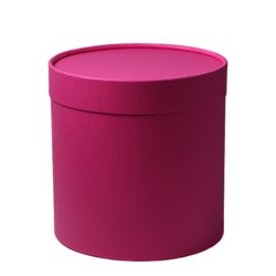 Шляпная коробка фуксия 18х18 Boxland