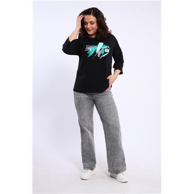 Футболка женская 88528 (Черный)