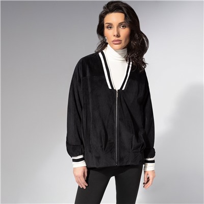 Бомбер из вельвета на подкладе, Модная стратегия