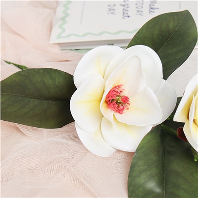 Цветок искусственный Магнолия 78 см / T0210405 /уп 24/240/