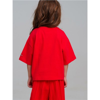 Фуфайка трикотажная для девочек (футболка)