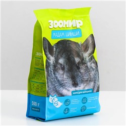 Корм «ЗООМИР Мадам Шинши» для шиншилл, 500 г