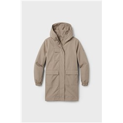 Плащ текстильный с полиуретановым покрытием для девочек PLAYTODAY, 1241223