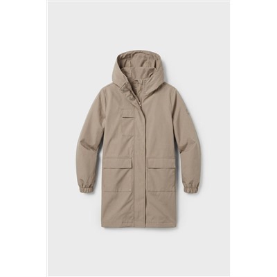 Плащ текстильный с полиуретановым покрытием для девочек PLAYTODAY, 1241223