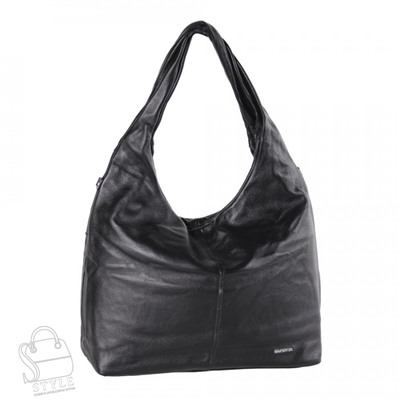 Сумка женская кожаная 970270 black Velina Fabbiano-Safena
