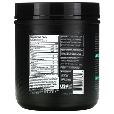 Muscletech, Amino Build, Strawberry Watermelon, 20.92 oz (593 g)