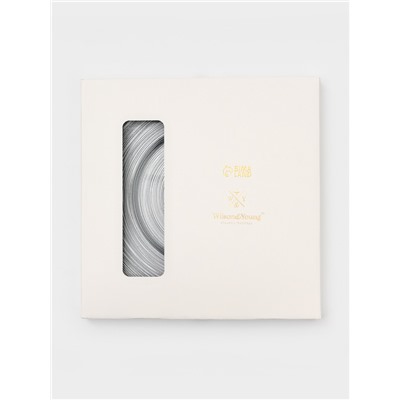 Тарелка подстановочная Wilson&Young Silvery, d=33 см, стекло, серебристая