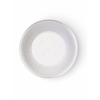 Горшок для цветов «Венеция», 5 л, d=26 см, h=20 см, пластиковый, белый