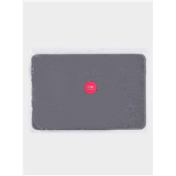 Коврик для сушки посуды Доляна Grey, 45×30 см, серый