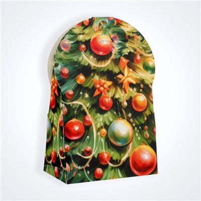 Подарочная новогодняя коробка «Змеюша», упаковка, 12×6.5×18.8 см