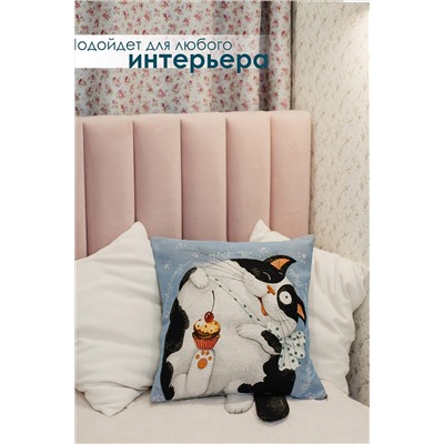 Наволочка декоративная Кекс 45х45 НАТАЛИ, 1082985