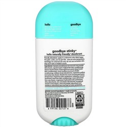Hello, Deodorant with Activated Charcoal, Fresh + Clean , 2.6 oz (73 g)
