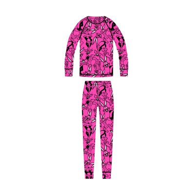 Термокомплект трикотажный для девочек: брюки, толстовка