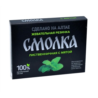 Жевательная резинка Смолка с Мятой 5 шт.*0.8 гр