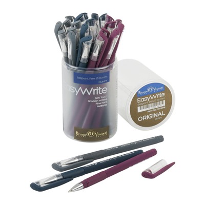 Ручка шариковая 0.5мм "EasyWrite.ORIGINAL" синяя (3 цвета корпуса) 20-0048 Bruno Visconti