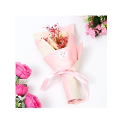 Премиальный букет из мыльных роз, 3 шт.