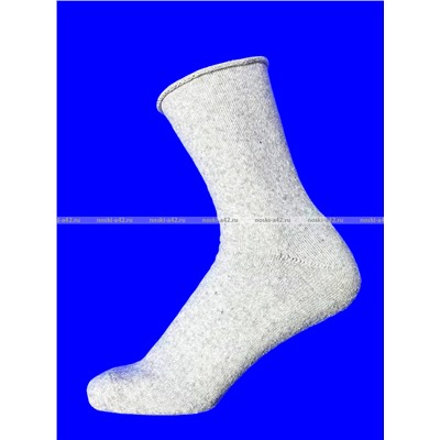 Лилия носки женские внутри махра ОДНОТОННЫЕ со слабой резинкой