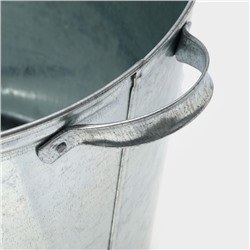 Бак для белья оцинкованный, 32 л, без решётки, ГОСТ