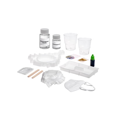 УЦЕНКА Набор для опытов «Новогодняя фоторамка», из эпоксидной смолы