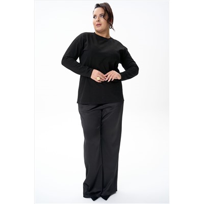 Лонгслив (черный)