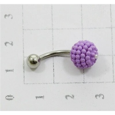 Пирсинг в пупок F417