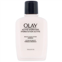 Olay, Active Hydrating, флюид для лица, оригинальный, 120 мл (4 жидк. унции)