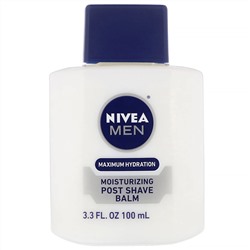 Nivea, Men, максимальное увлажнение, увлажняющий бальзам после бритья, 100 мл (3,3 жидк. унций)