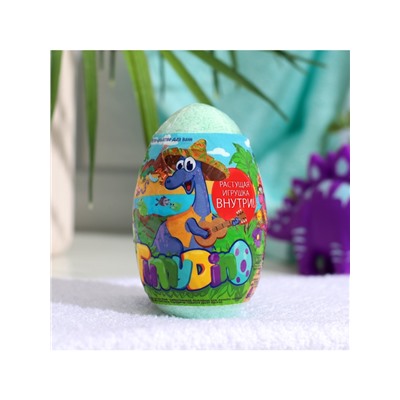 Бомбочка для ванн Funny dino, с растущим динозавром, 130 г