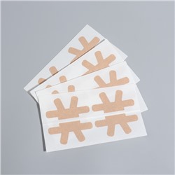 Наклейки против вросших ногтей, 16 шт., бежевые