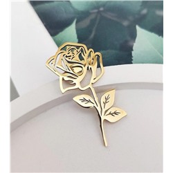 Брошь Роза