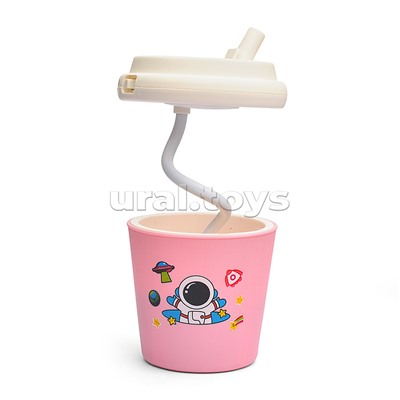 Фонарик-светильник игрушечный "Стакан. Космонавт" в коробке