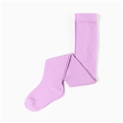 Колготки детские, сиреневые, рост 62-68 см