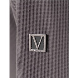 Джемпер легкий из фактурного эластичного трикотажа с принтом