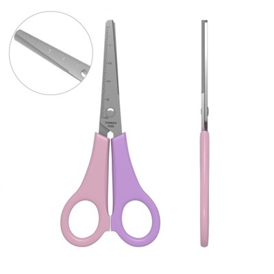 Ножницы детские для ЛЕВШЕЙ 135 мм Joy Pastel в блистере 56922 ErichKrause