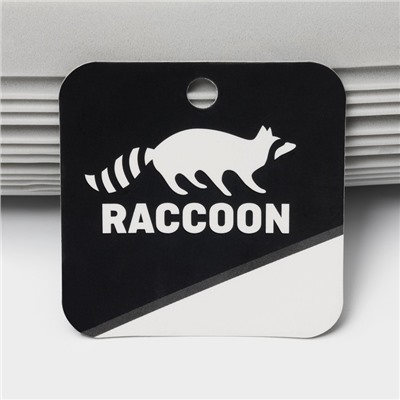 Швабра для мытья пола PVA Raccoon, со складным отжимом, насадка 28×6 см, стальная ручка с 3 секциями 130 см
