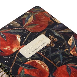 Ежедневник недатированный А5 272 стр. "CUTE DIARY ГРАНАТ" на спирали 3-701/09 Альт