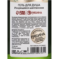 Подарочный набор New Year holidays, гель для душа 300 мл и соль для ванны 200 мл, URAL LAB