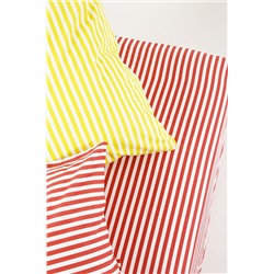 Простыня на резинке Urban Family Малиновый полоса НАТАЛИ, 876470