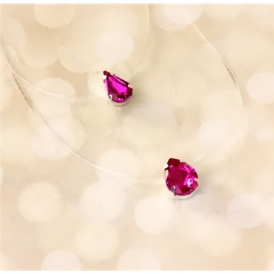 Кулон на леске Н01-8561р (двойной)